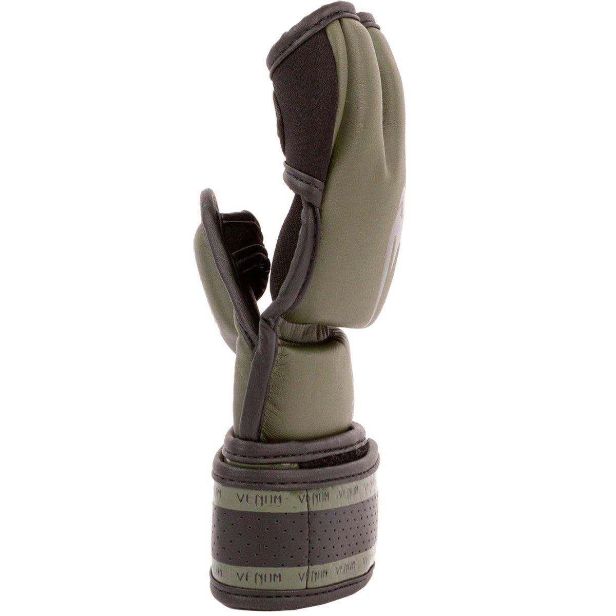 Venum Impact 2.0 Hook and Loop MMA Gloves - Khaki/Black - Forza Sports