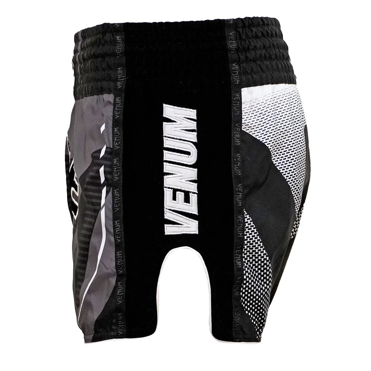 Venum One FC 3.0 Muay Thai Shorts - Black/White Venum
