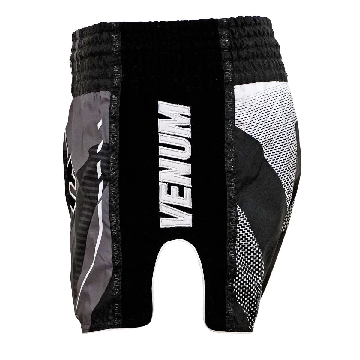 Venum One FC 3.0 Muay Thai Shorts - Black/White - Forza Sports