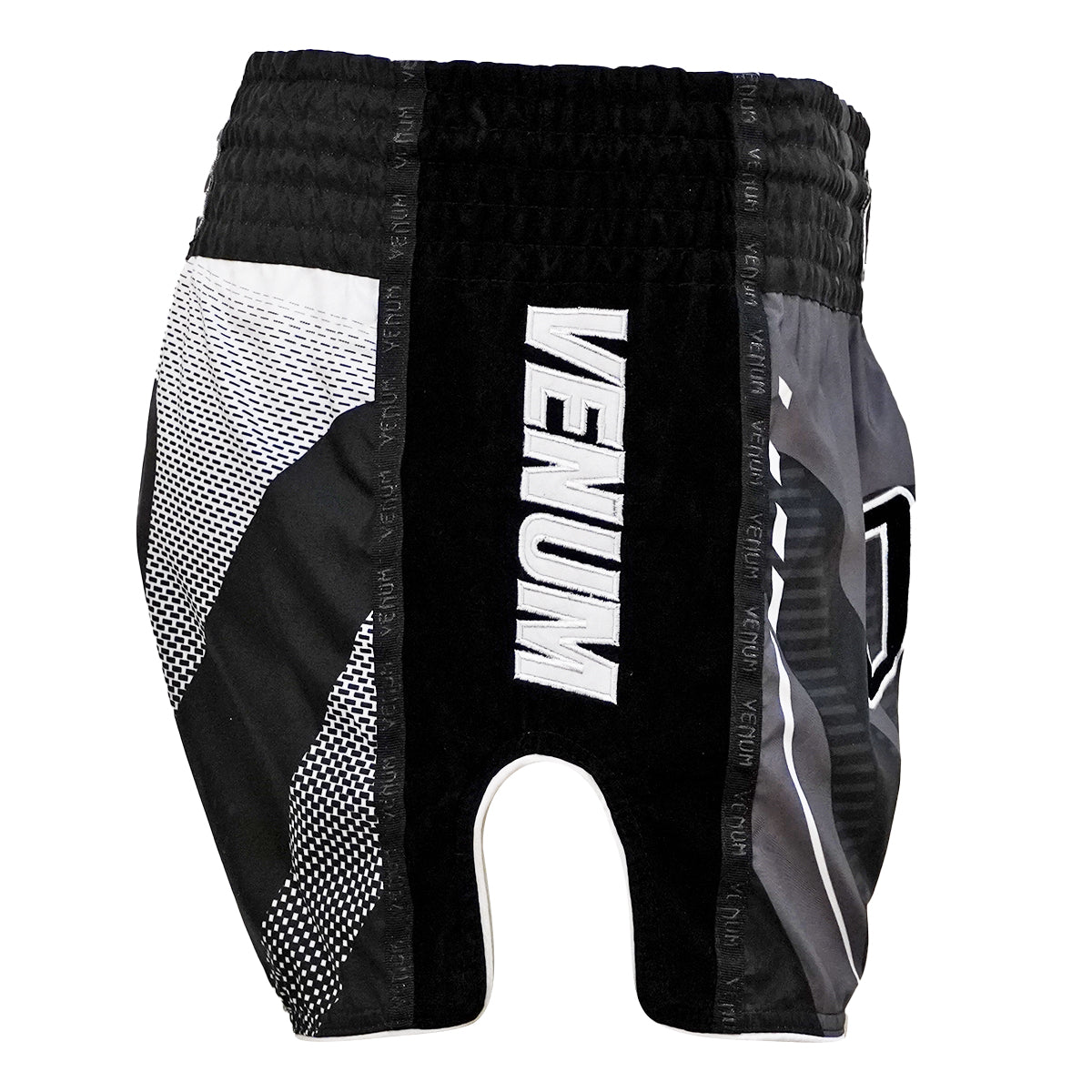 Venum One FC 3.0 Muay Thai Shorts - Black/White - Forza Sports