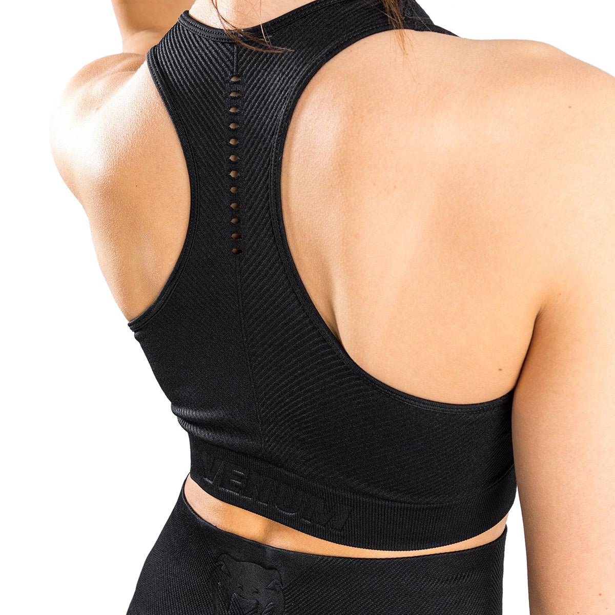 Venum Sparring Seamless Sports Bra - Black - Forza Sports