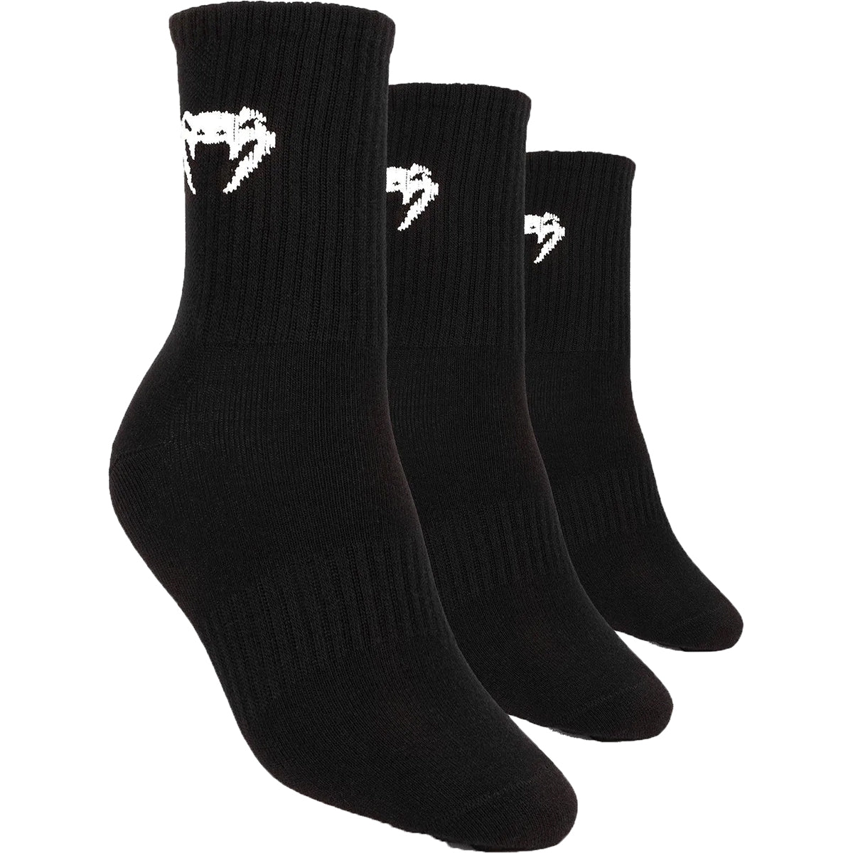 Venum Classic Socks 3-Pack - Black/White Venum