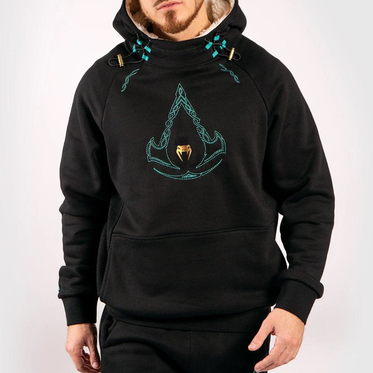 Venum Assassin's Creed Pullover Hoodie - Black - Forza Sports