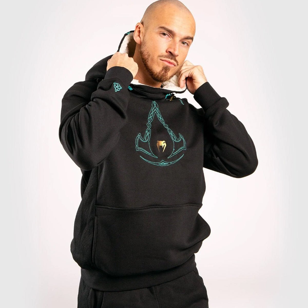 Venum Assassin's Creed Pullover Hoodie - Black - Forza Sports