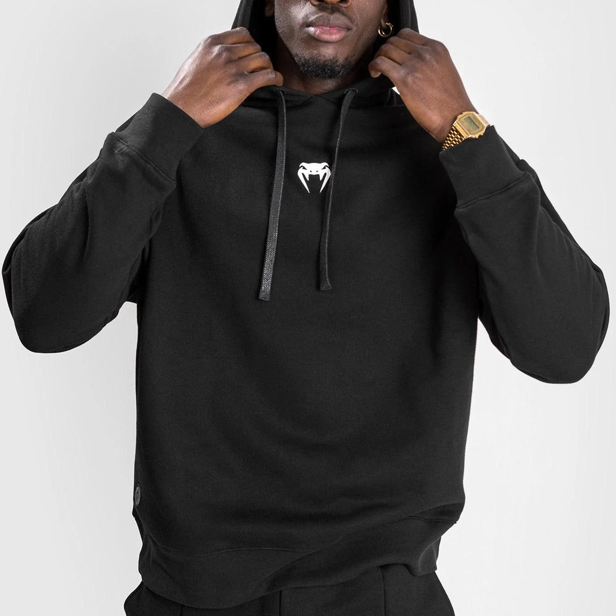 Venum Vortex XL Pullover Hoodie - Black - Forza Sports