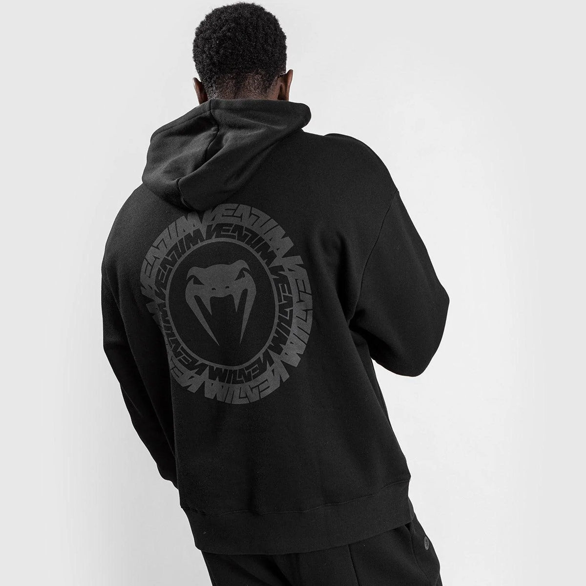 Venum Vortex XL Pullover Hoodie - Black - Forza Sports