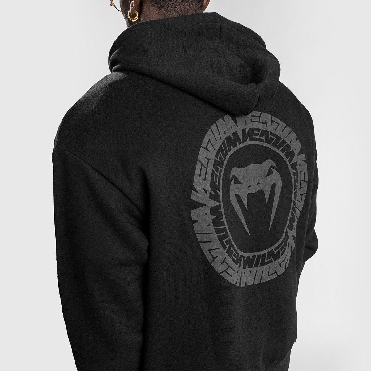 Venum Vortex XL Pullover Hoodie - Black - Forza Sports
