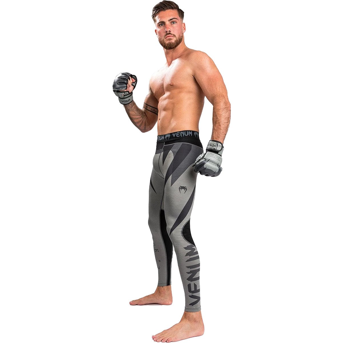 Venum Stone Compression Spats - Mineral Green - Forza Sports