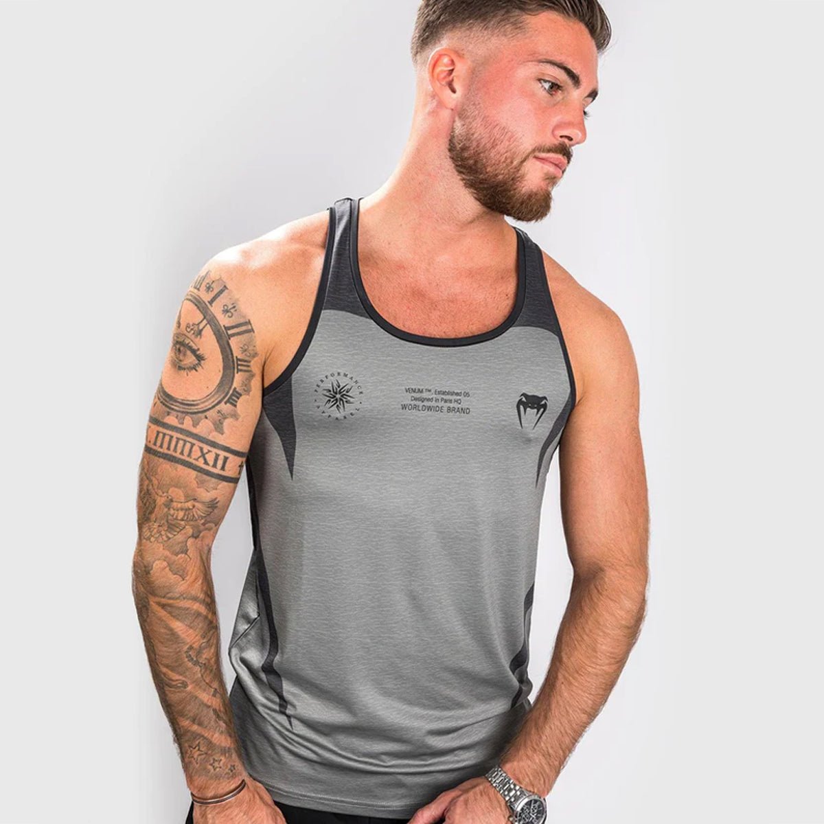 Venum Stone Dry Tech Tank Top - Mineral Green - Forza Sports