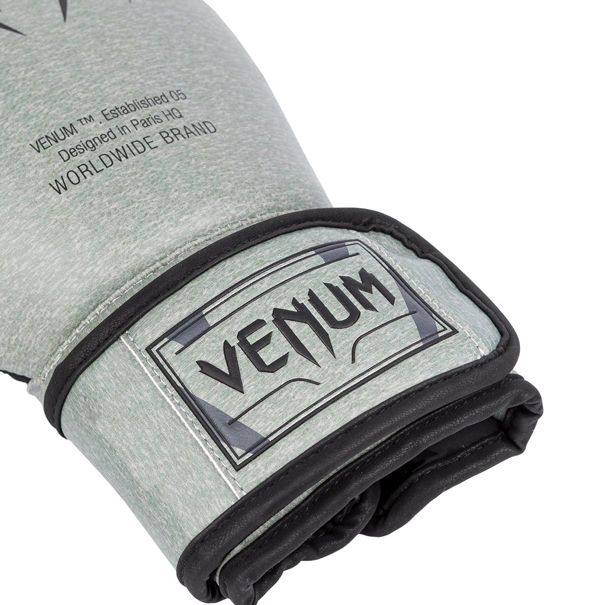 Venum Stone Hook and Loop Boxing Gloves - Mineral Green - Forza Sports