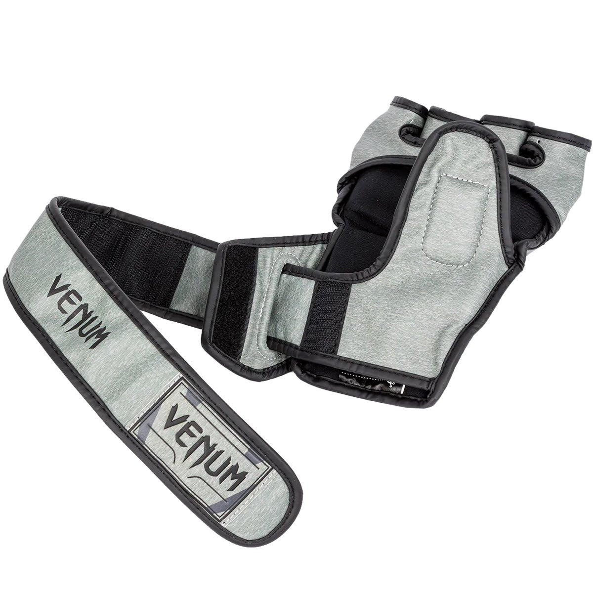 Venum Stone Hook and Loop MMA Gloves - Mineral Green - Forza Sports