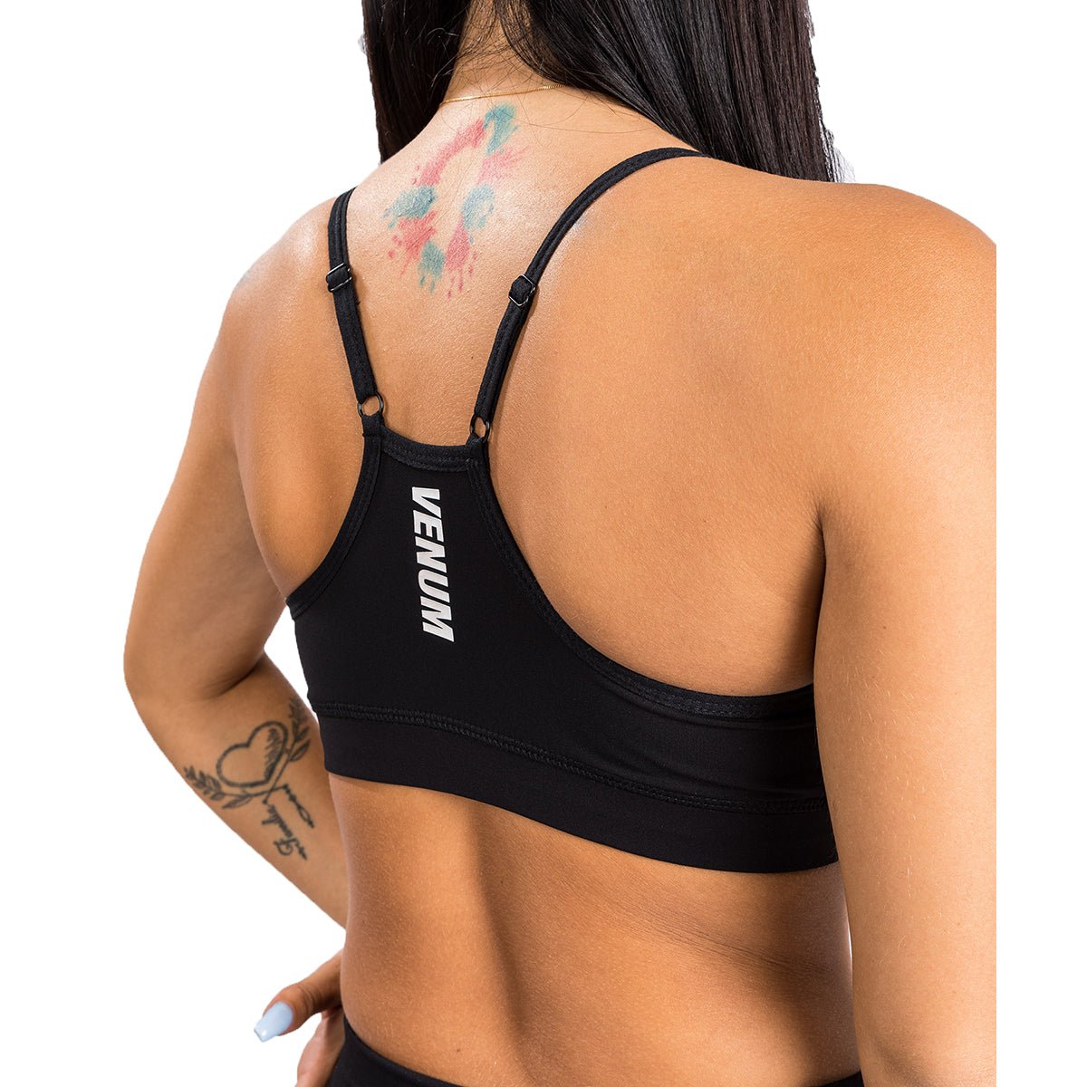 Venum Essential Low Impact Sports Bra - Black - Forza Sports
