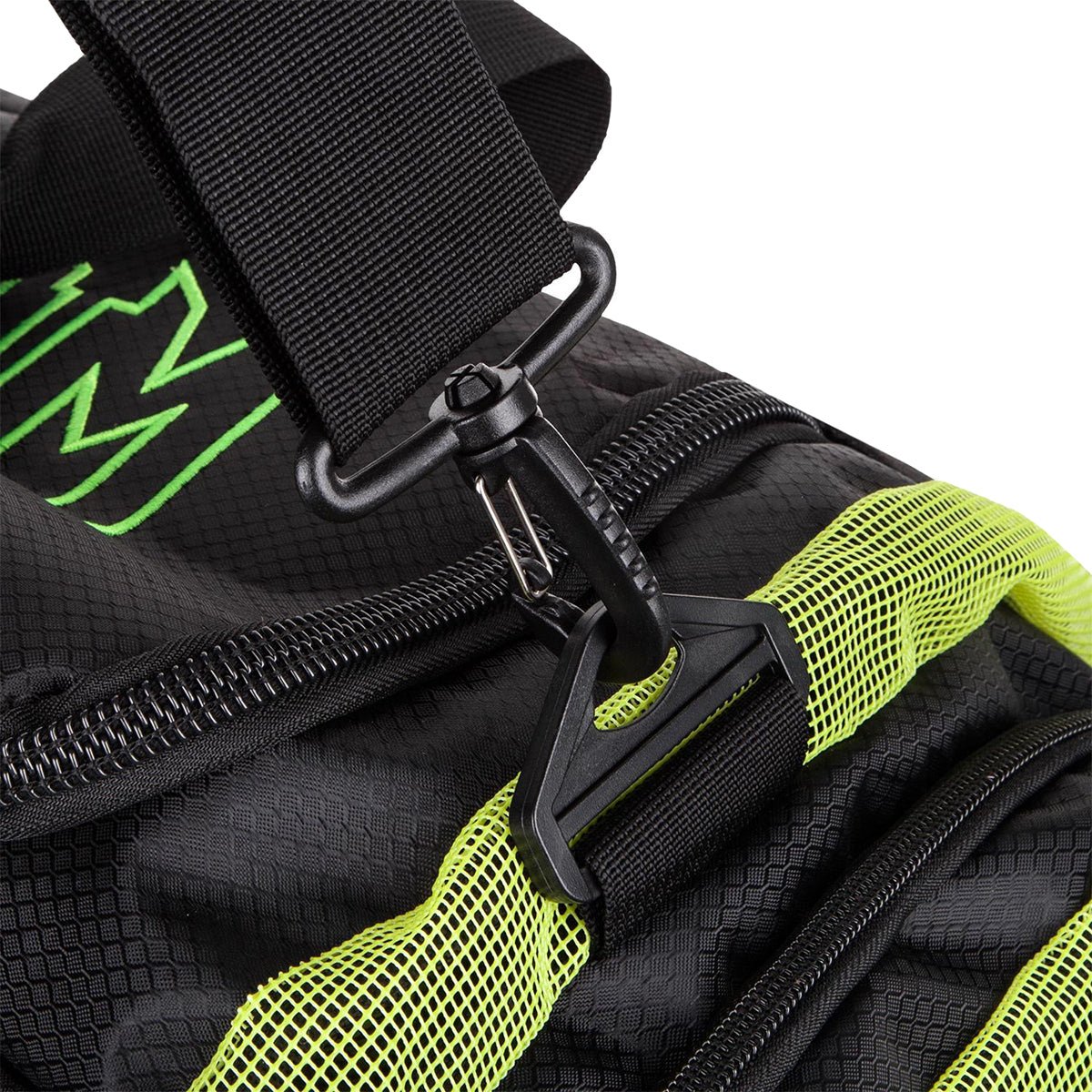 Venum Trainer Lite Sport Duffel Bag - Black/Neon Yellow - Forza Sports