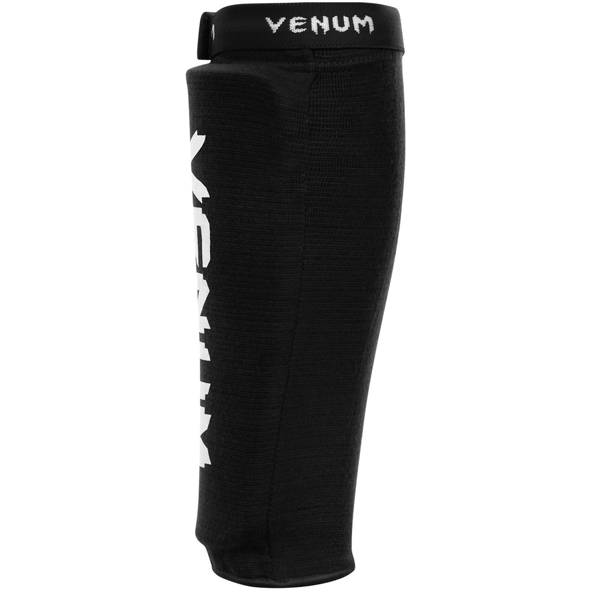 Venum Kontact Protective Slip-On MMA Shin Guards - Black/White Venum