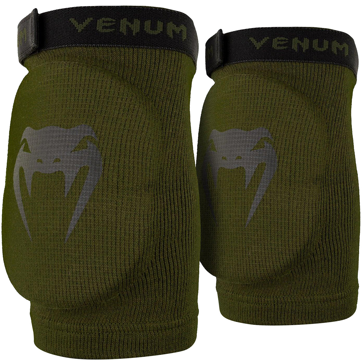 Venum Kontact Protective Elbow Guards - Khaki/Black Venum