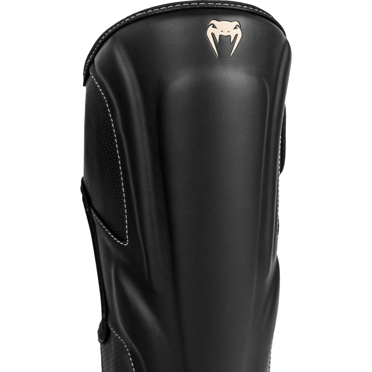 Venum Impact EVO Protective Shin Instep Guards - Black/Beige - Forza Sports