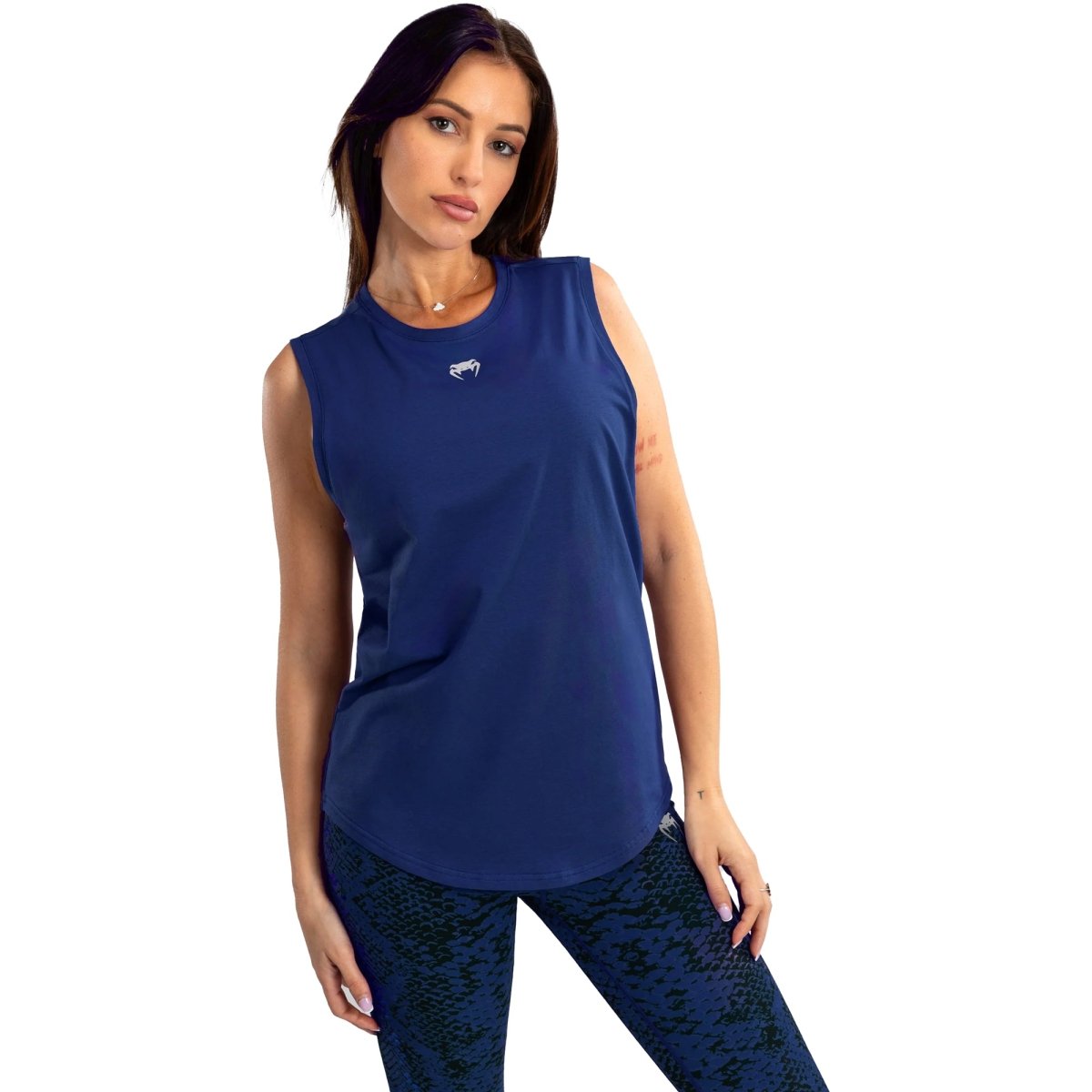 Venum - Women's Amazonia Sleeveless Tank Top - Ultramarine Blue - Large - Forza Sports