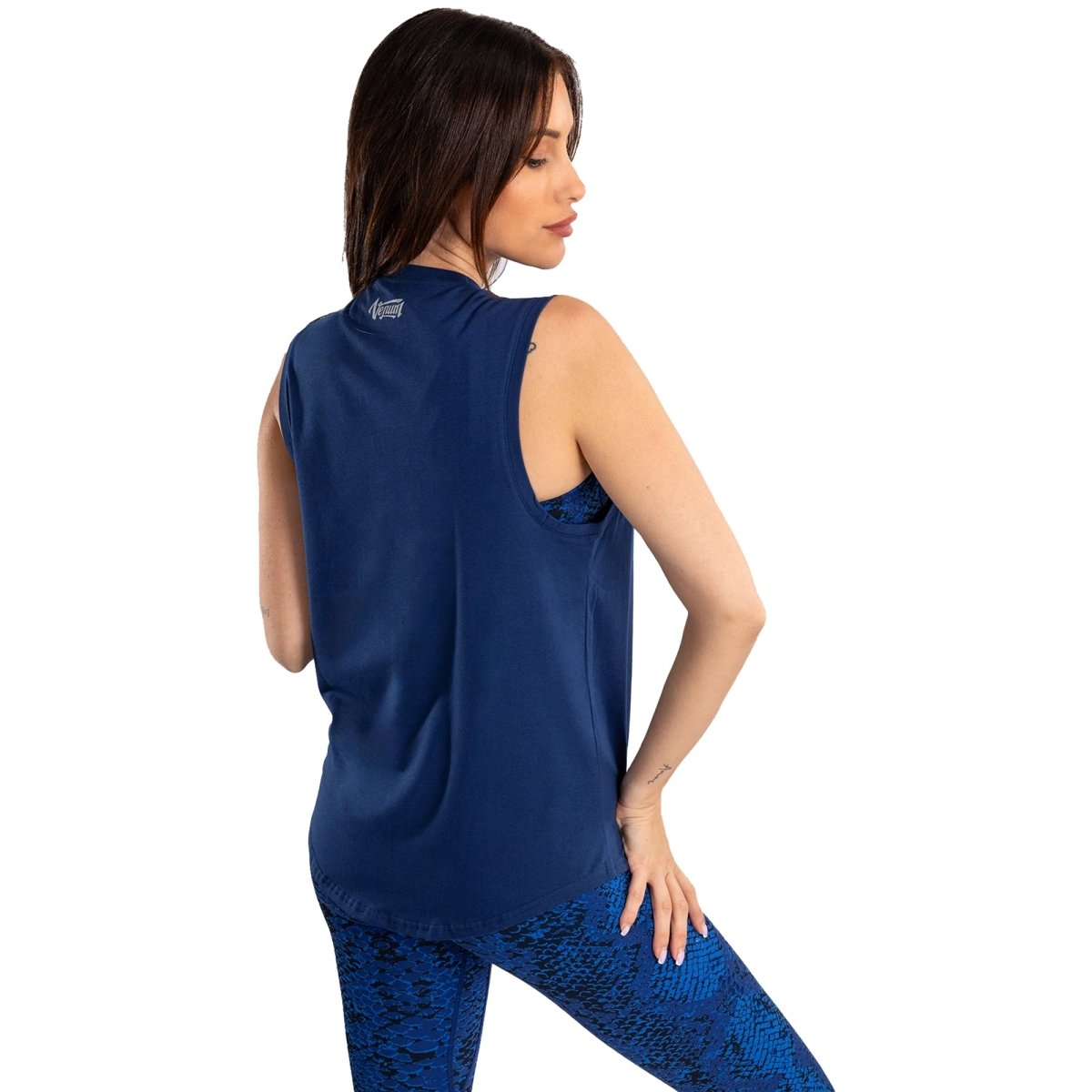 Venum - Women's Amazonia Sleeveless Tank Top - Ultramarine Blue - Large - Forza Sports