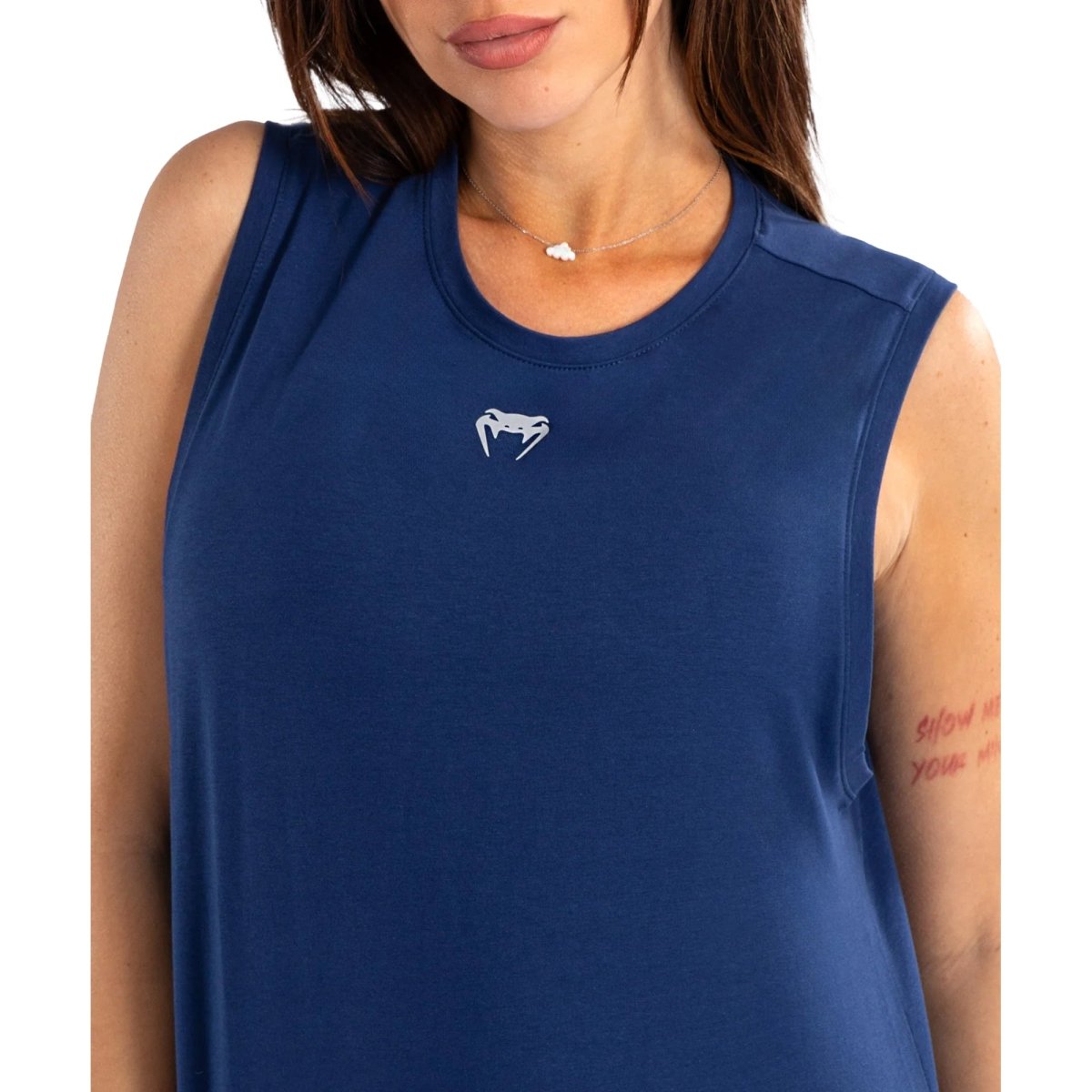Venum - Women's Amazonia Sleeveless Tank Top - Ultramarine Blue - Large - Forza Sports