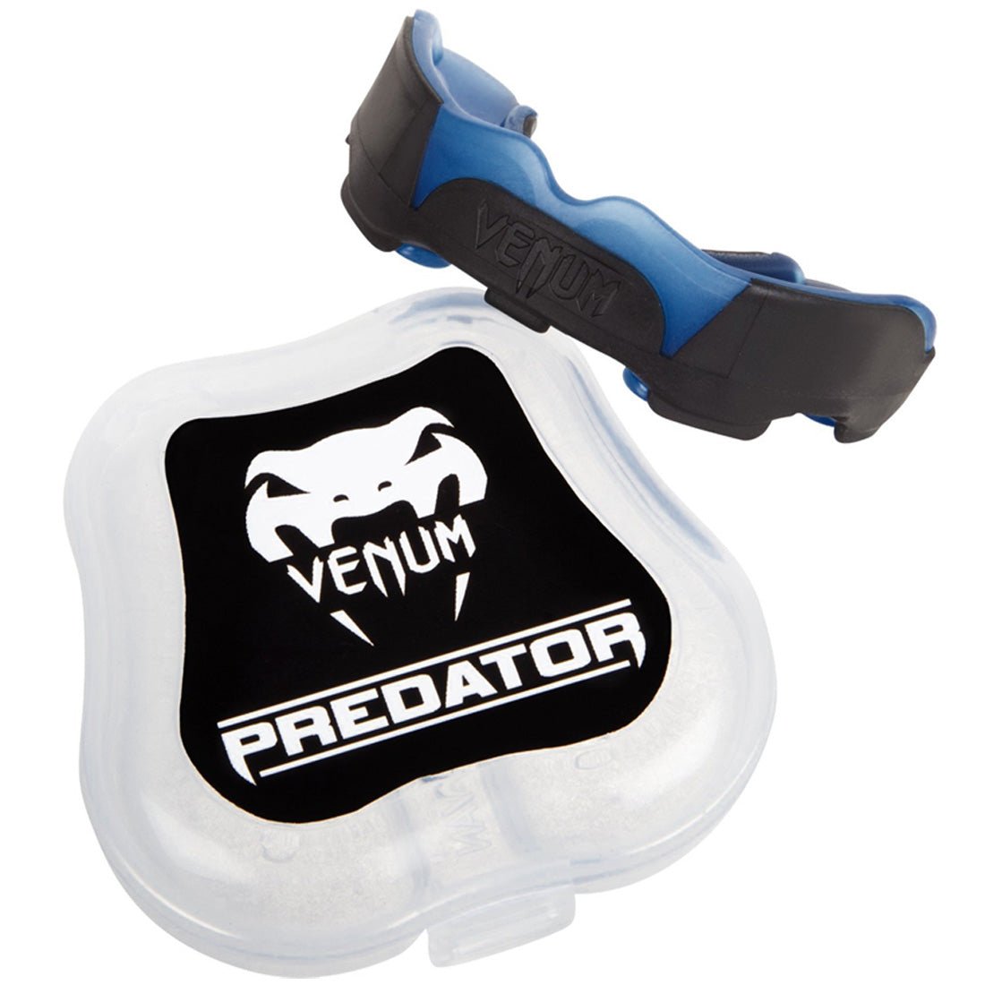 Venum Predator Mouthguard with Case - Black/Blue - Forza Sports