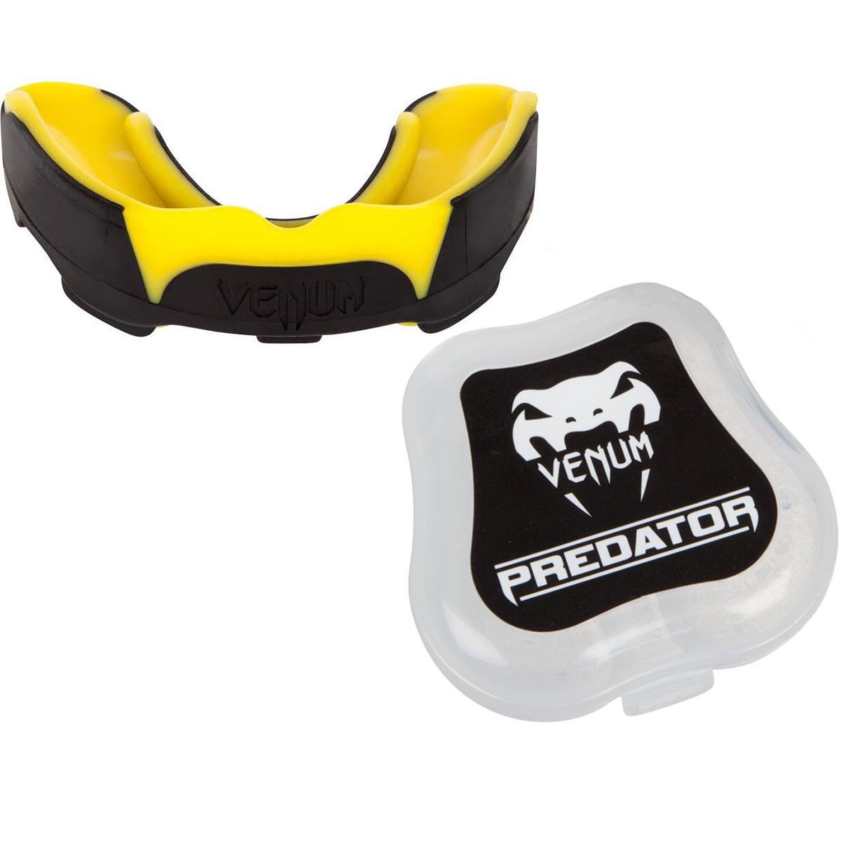 Venum Predator Mouthguard - Black/Yellow - Forza Sports