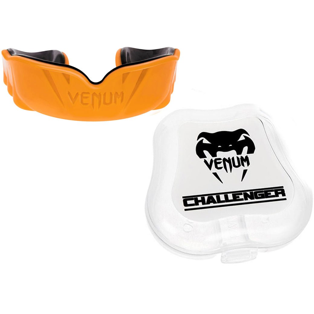 Venum Challenger Mouthguard - Orange/Black - Forza Sports