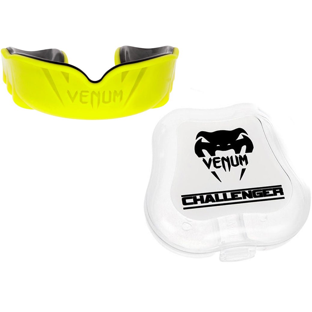 Venum Challenger Mouthguard - Black/Yellow - Forza Sports