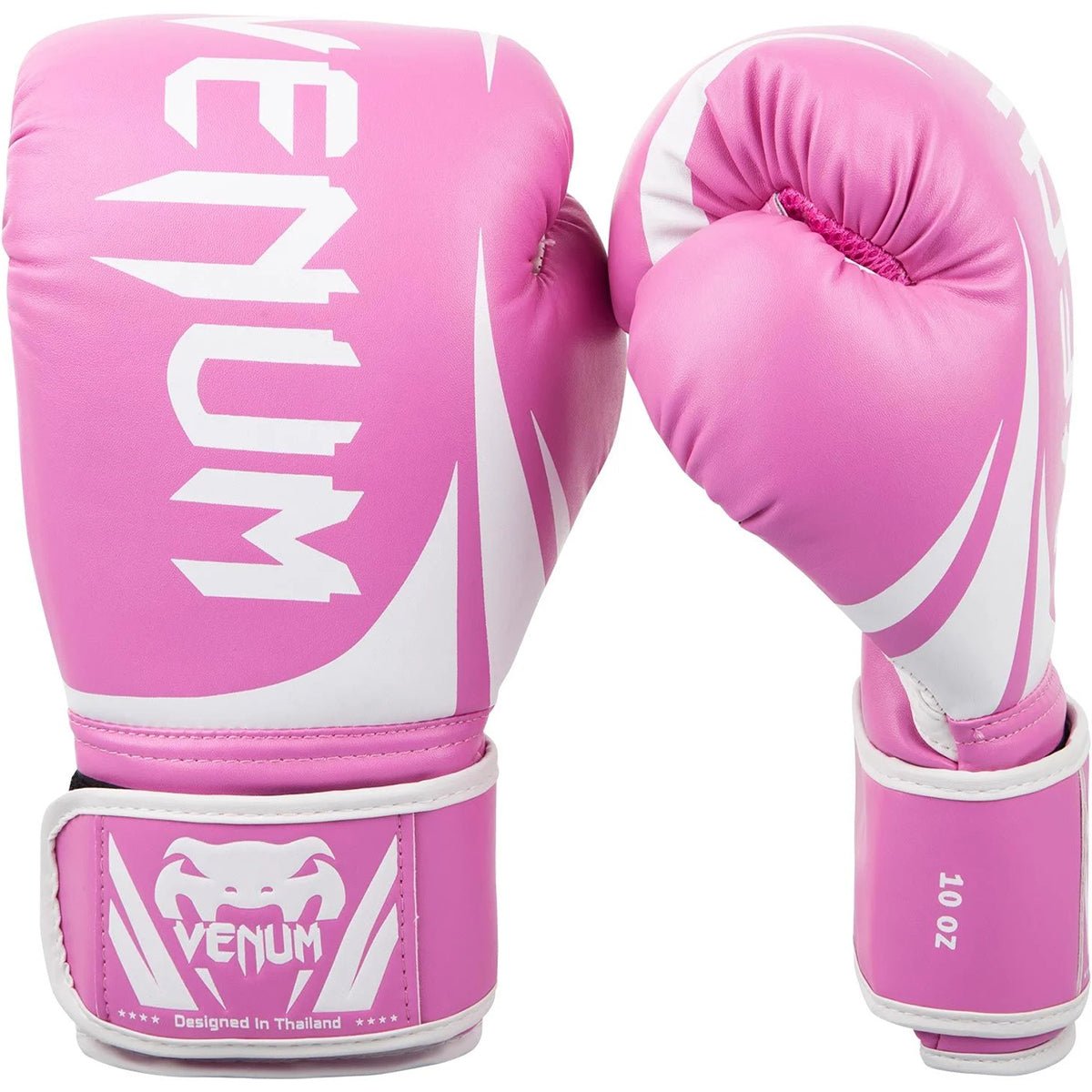 Venum Challenger 2.0 Hook and Loop Training Boxing Gloves - Pink - Forza Sports