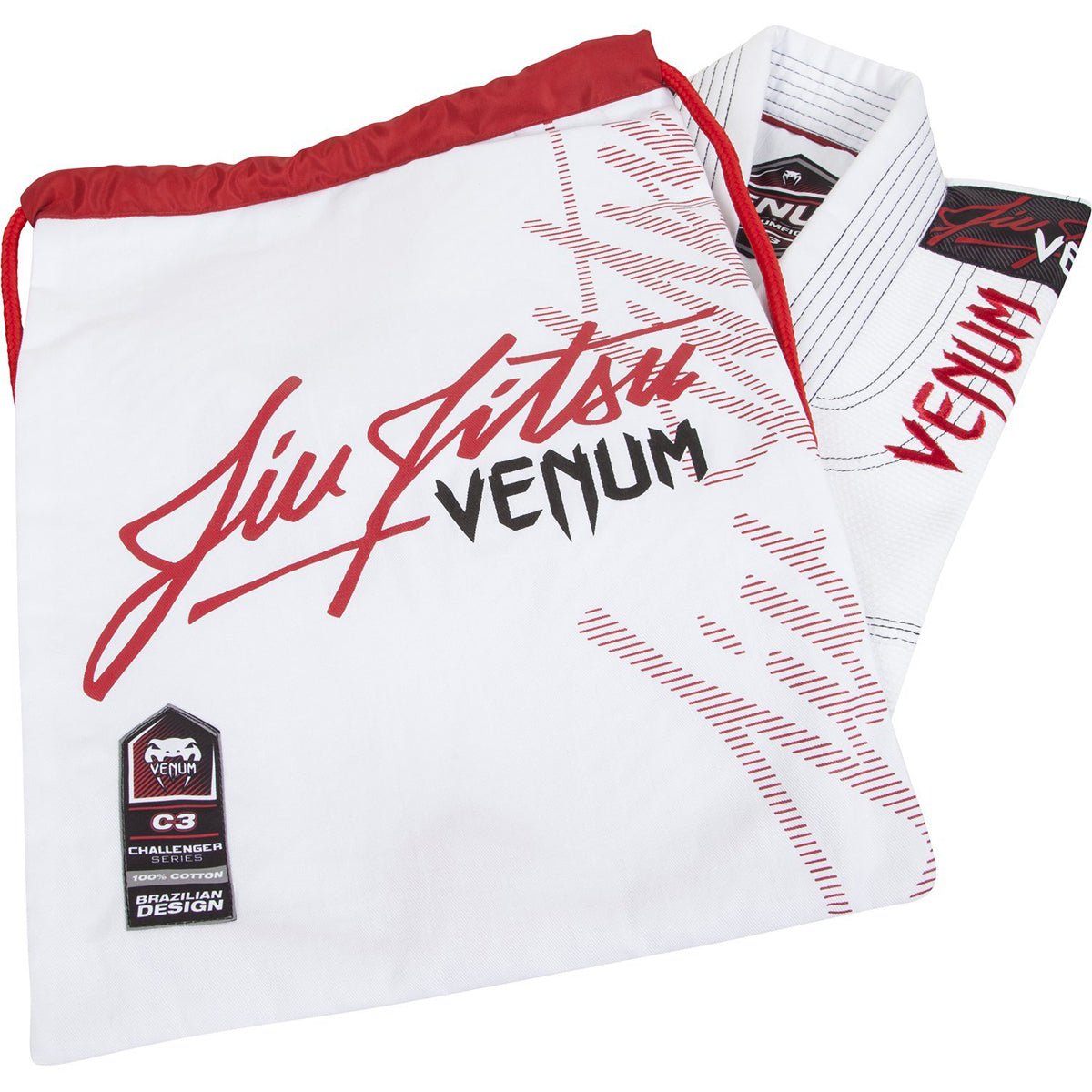 Venum Challenger 2.0 Kid's BJJ GI - White - Forza Sports