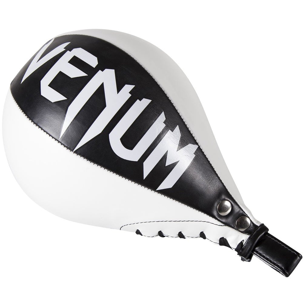 Venum Premium Skintex Leather Speed Bag - Black/Ice - Forza Sports