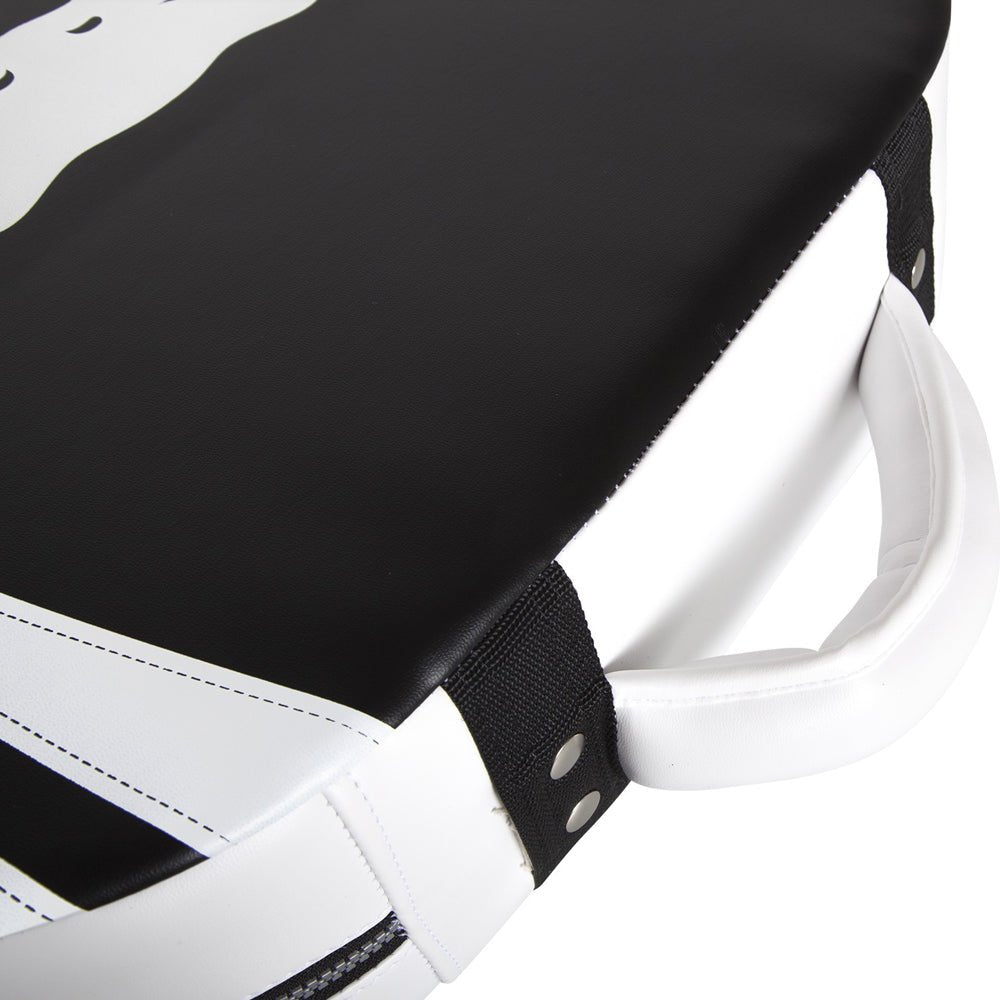 Venum Absolute Skintex Leather Square Kick Shield - Black/Ice - Forza Sports