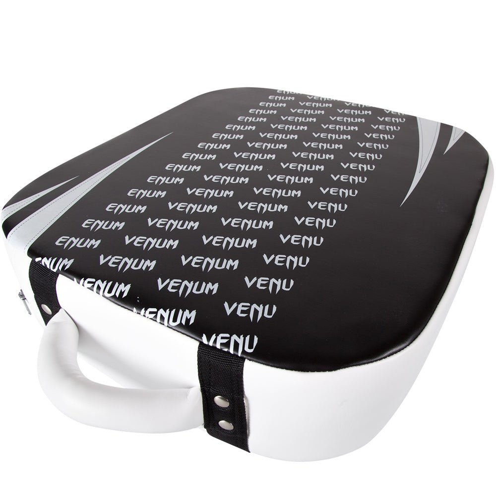 Venum Absolute Skintex Leather Square Kick Shield - Black/Ice - Forza Sports