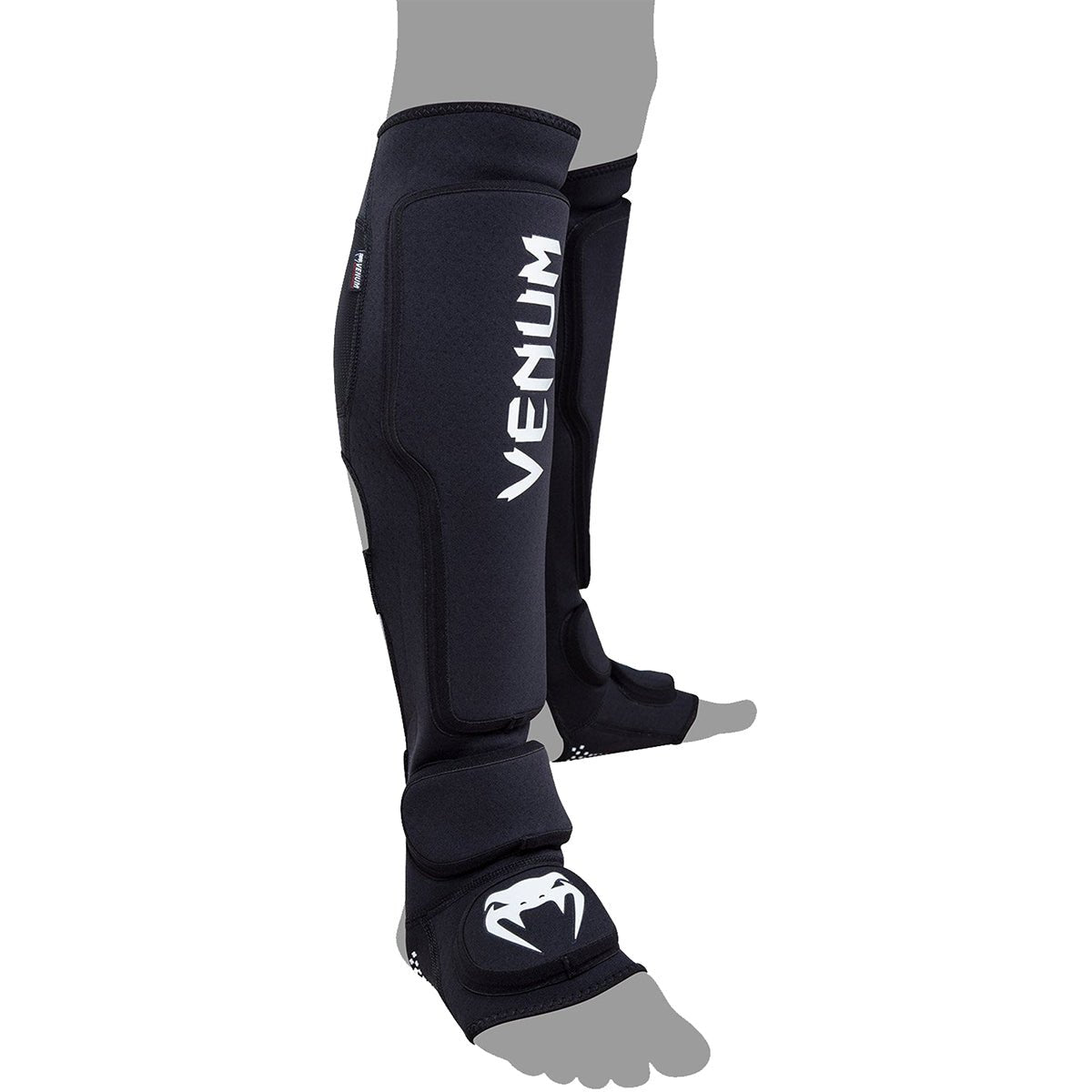 Venum Kontact Evo Shin Guards - Black - Forza Sports