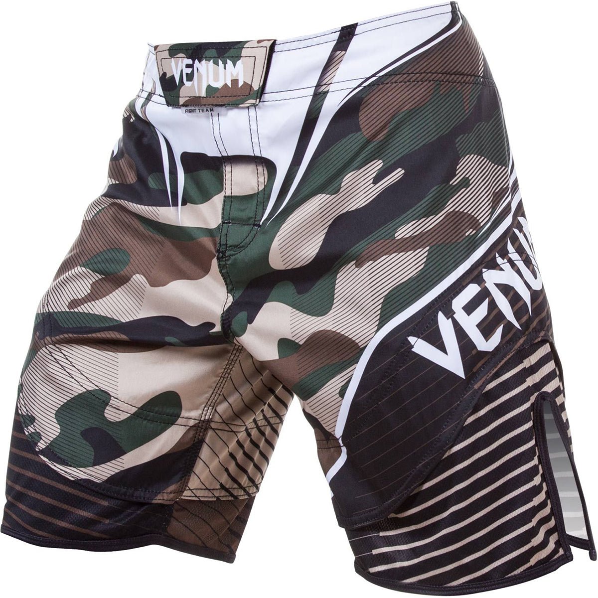 Venum Camo Hero 3 - Way Vault MMA Fight Shorts - Green/Brown - Forza Sports