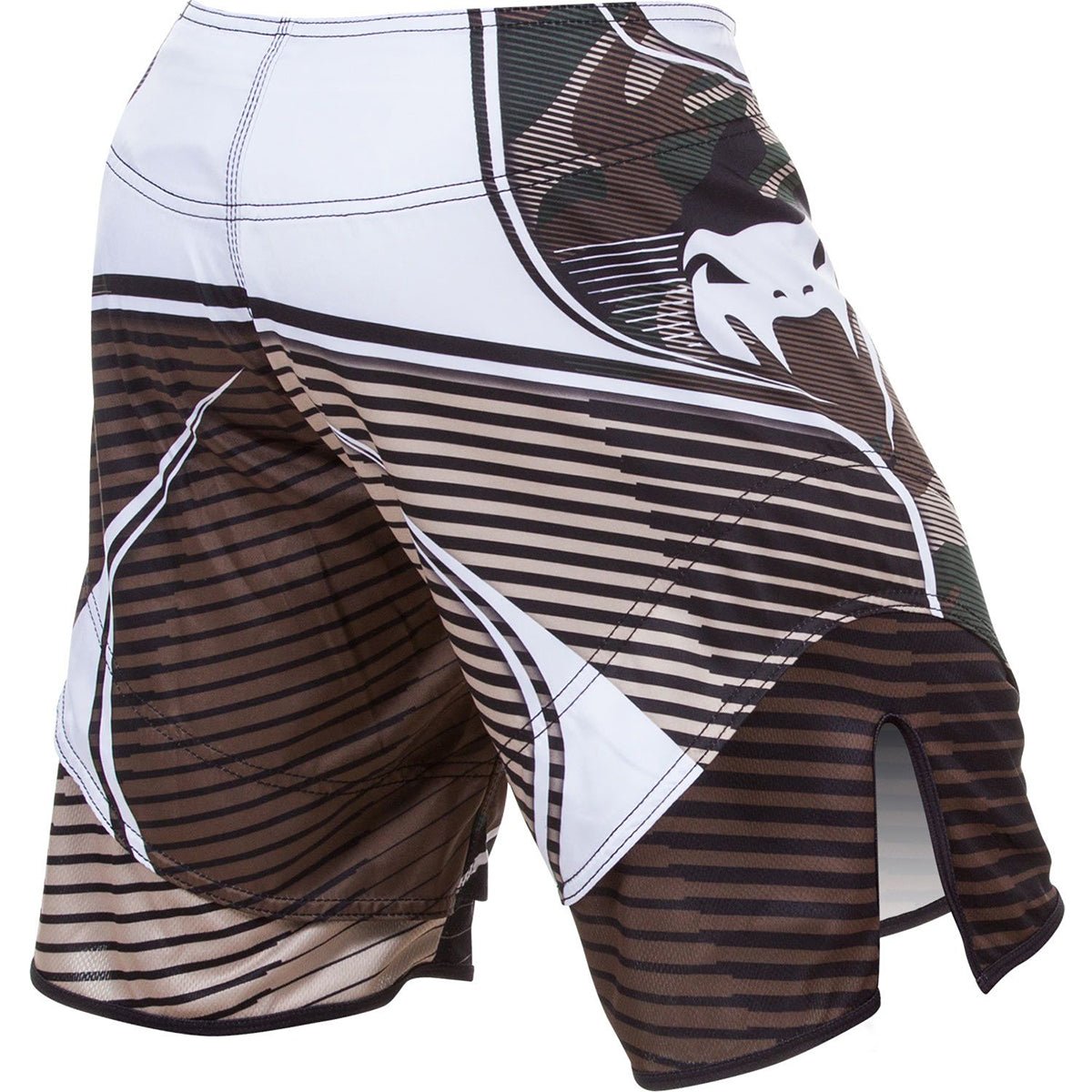 Venum Camo Hero 3 - Way Vault MMA Fight Shorts - Green/Brown - Forza Sports