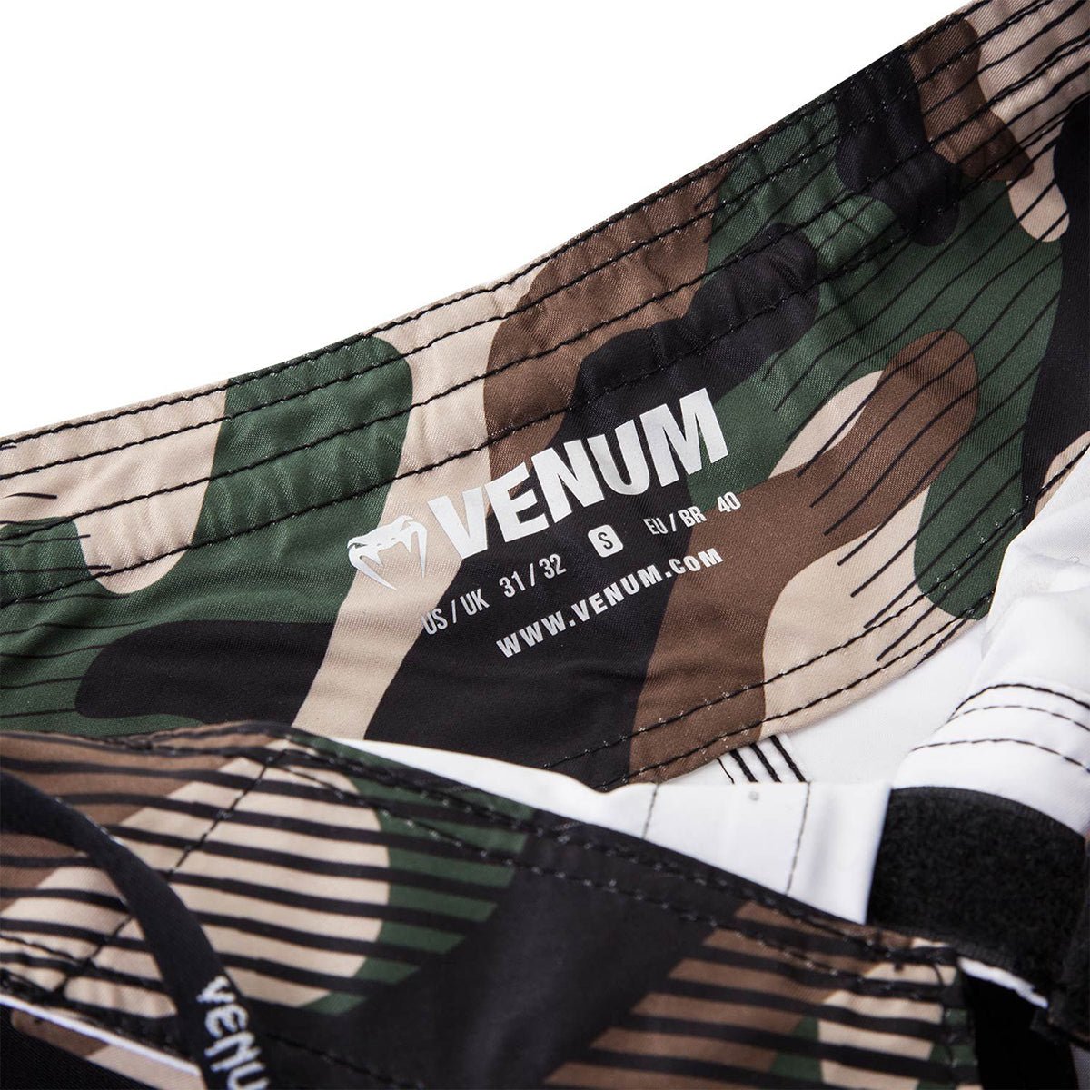 Venum Camo Hero 3 - Way Vault MMA Fight Shorts - Green/Brown - Forza Sports