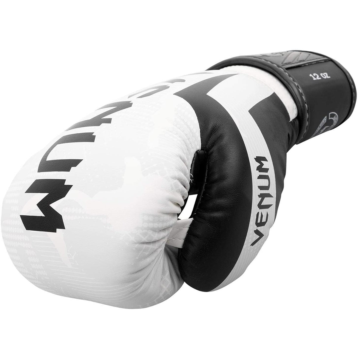 Venum Elite Hook and Loop Training Boxing Gloves - White/Camo - Forza Sports