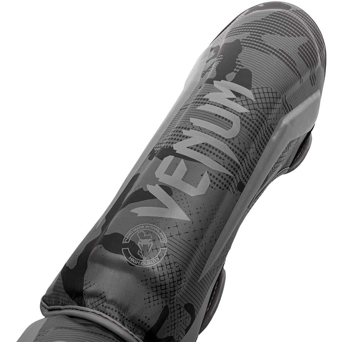 Venum Elite Protective MMA Shin Instep Guards - Black/Dark Camo - Forza Sports