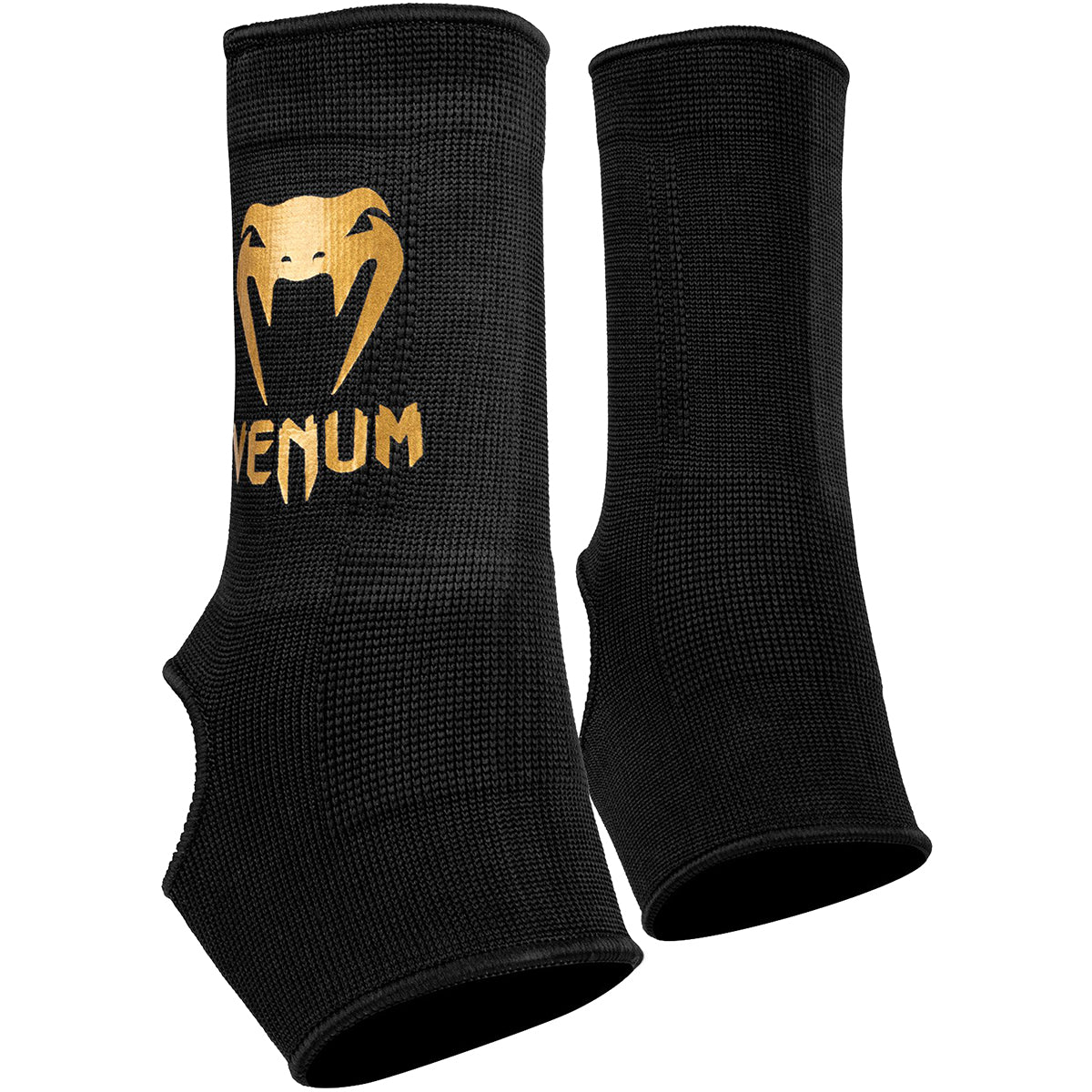 Venum Kontact Ankle Support Guards - Black/Gold - Forza Sports