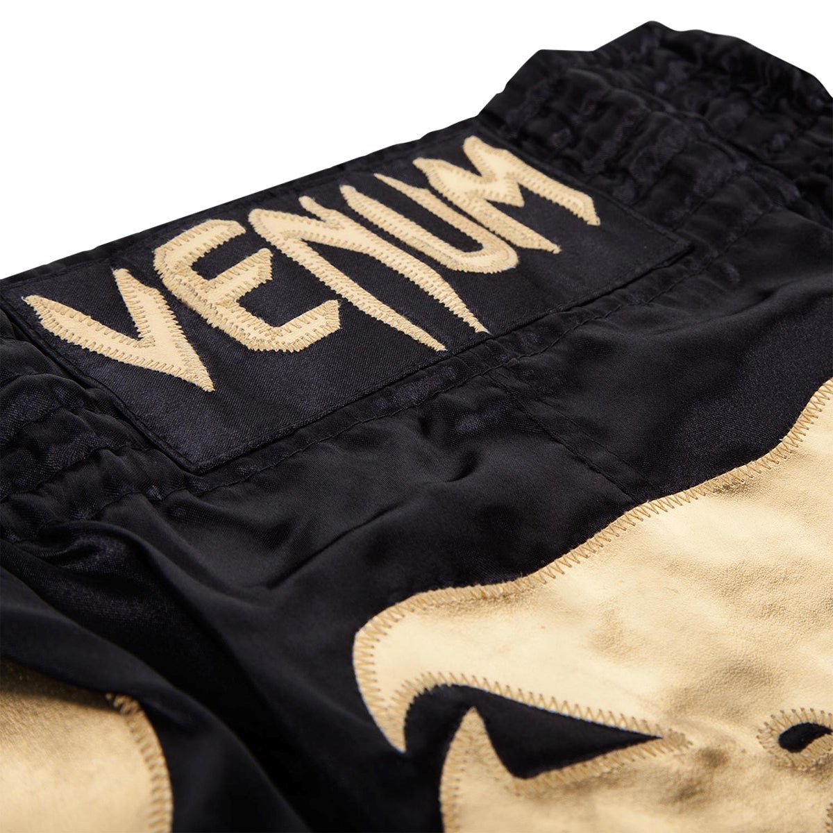 Venum Bangkok Inferno Muay Thai Shorts - Black/Gold - Forza Sports