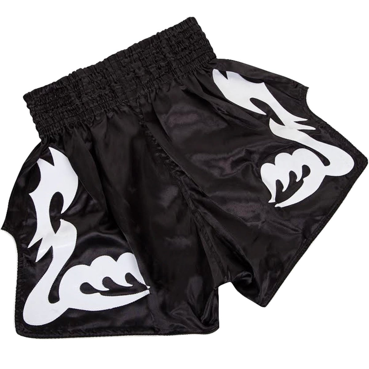 Venum Bangkok Inferno Muay Thai Shorts - Black/White - Forza Sports