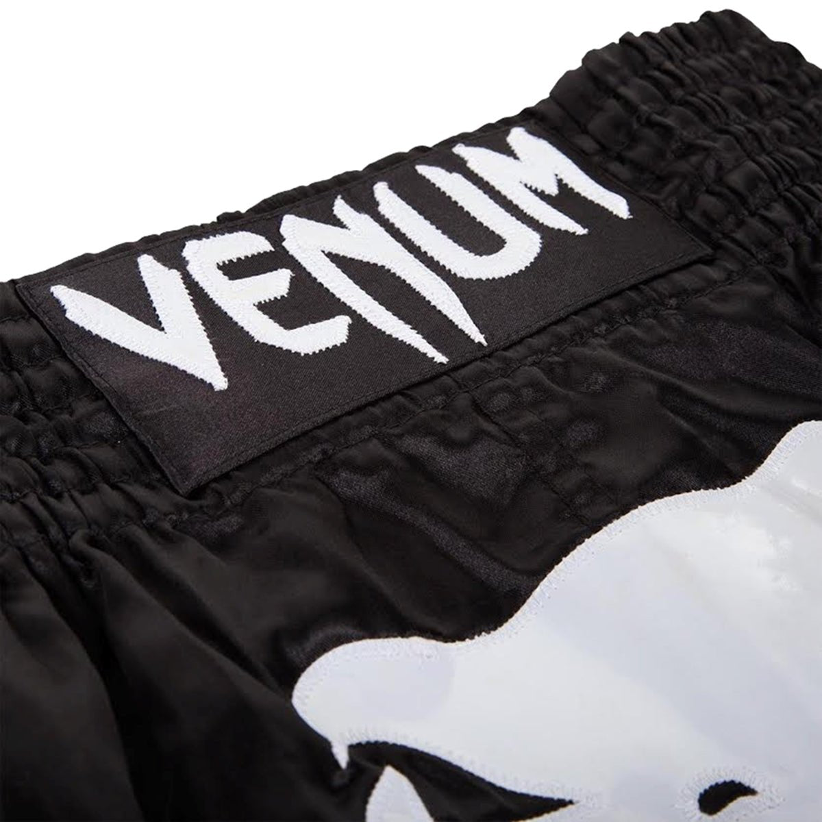 Venum Bangkok Inferno Muay Thai Shorts - Black/White - Forza Sports