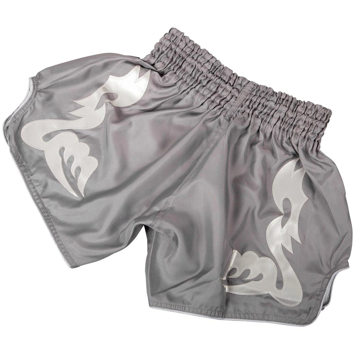 Venum Bangkok Inferno Muay Thai Shorts - Gray/Gray - Forza Sports