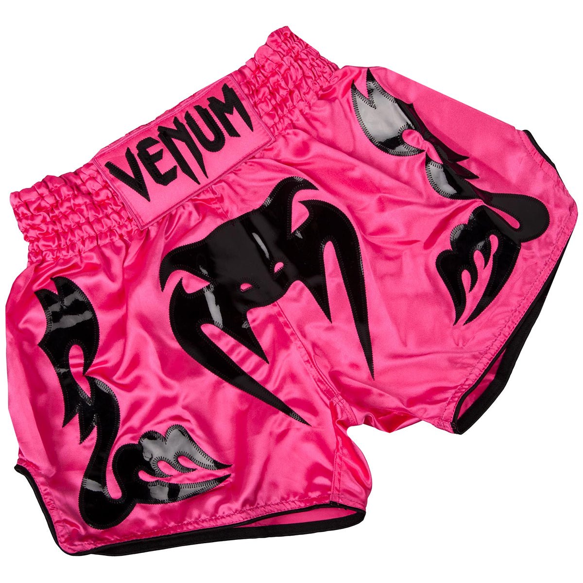 Venum Bangkok Inferno Muay Thai Shorts - Pink/Black - Forza Sports