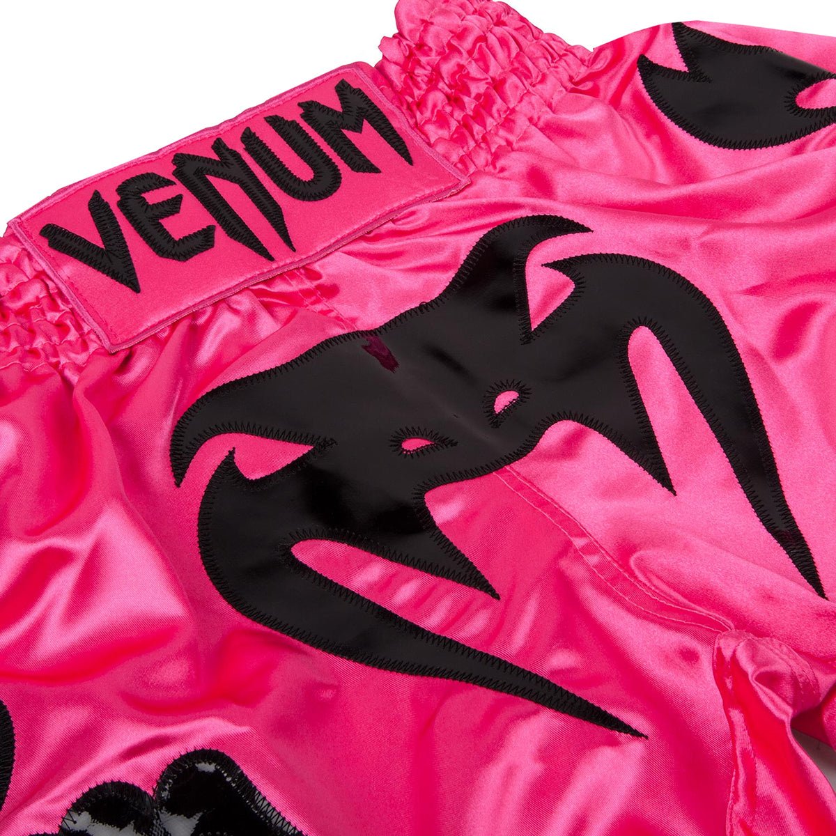 Venum Bangkok Inferno Muay Thai Shorts - Pink/Black - Forza Sports