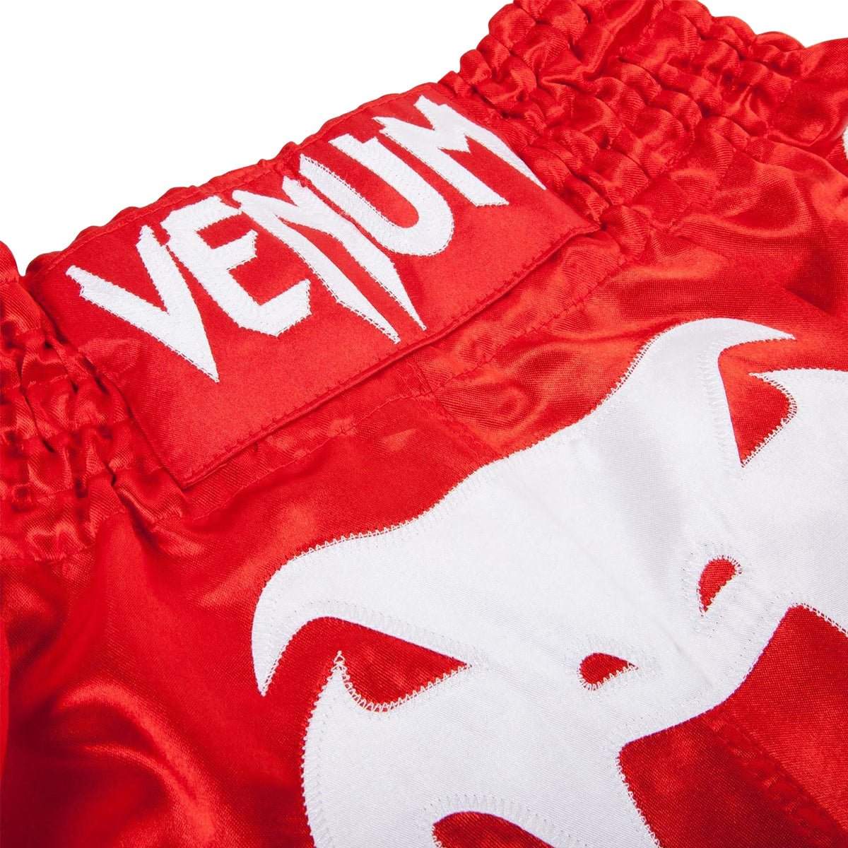 Venum Bangkok Inferno Muay Thai Shorts - Red/Ice - Forza Sports