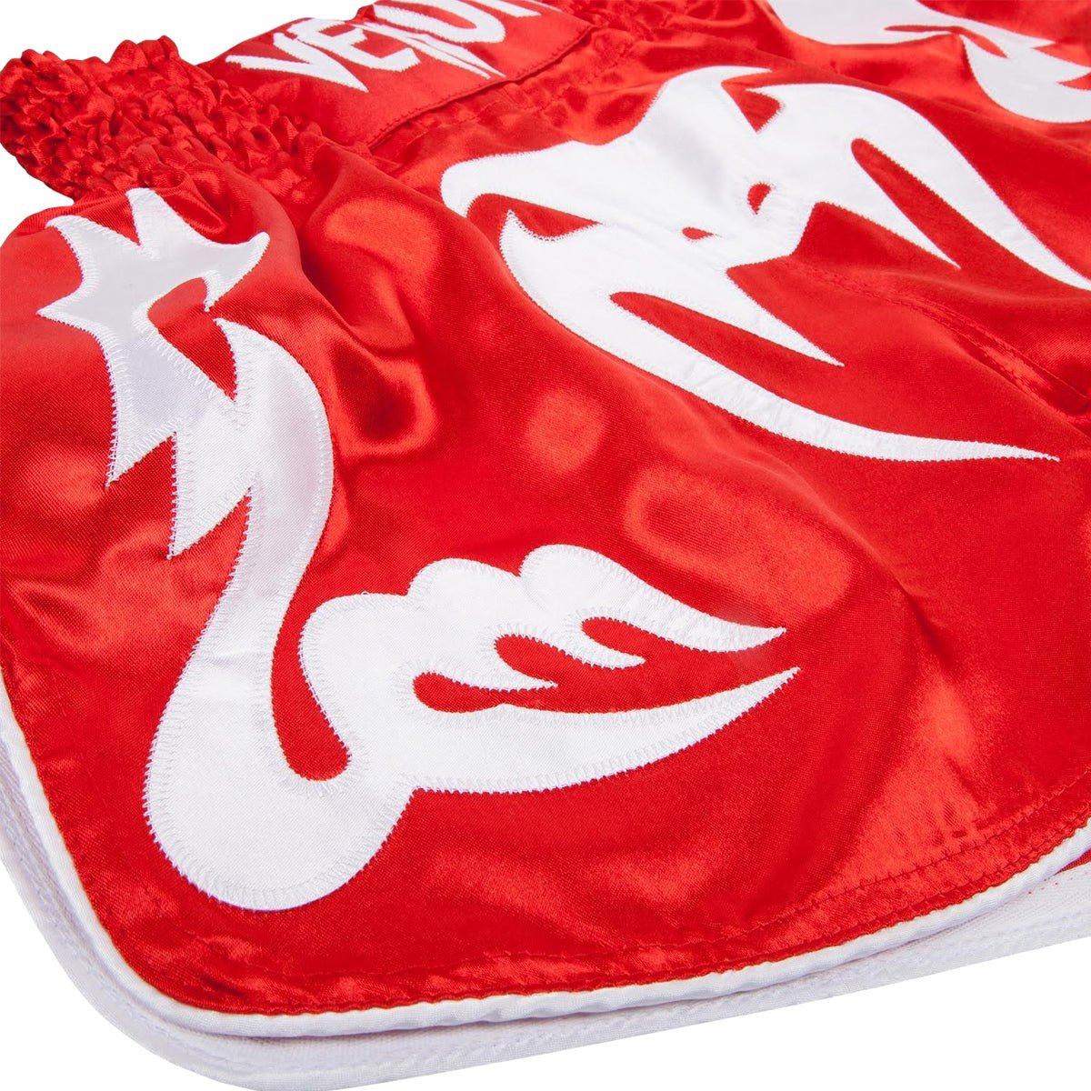 Venum Bangkok Inferno Muay Thai Shorts - Red/Ice - Forza Sports