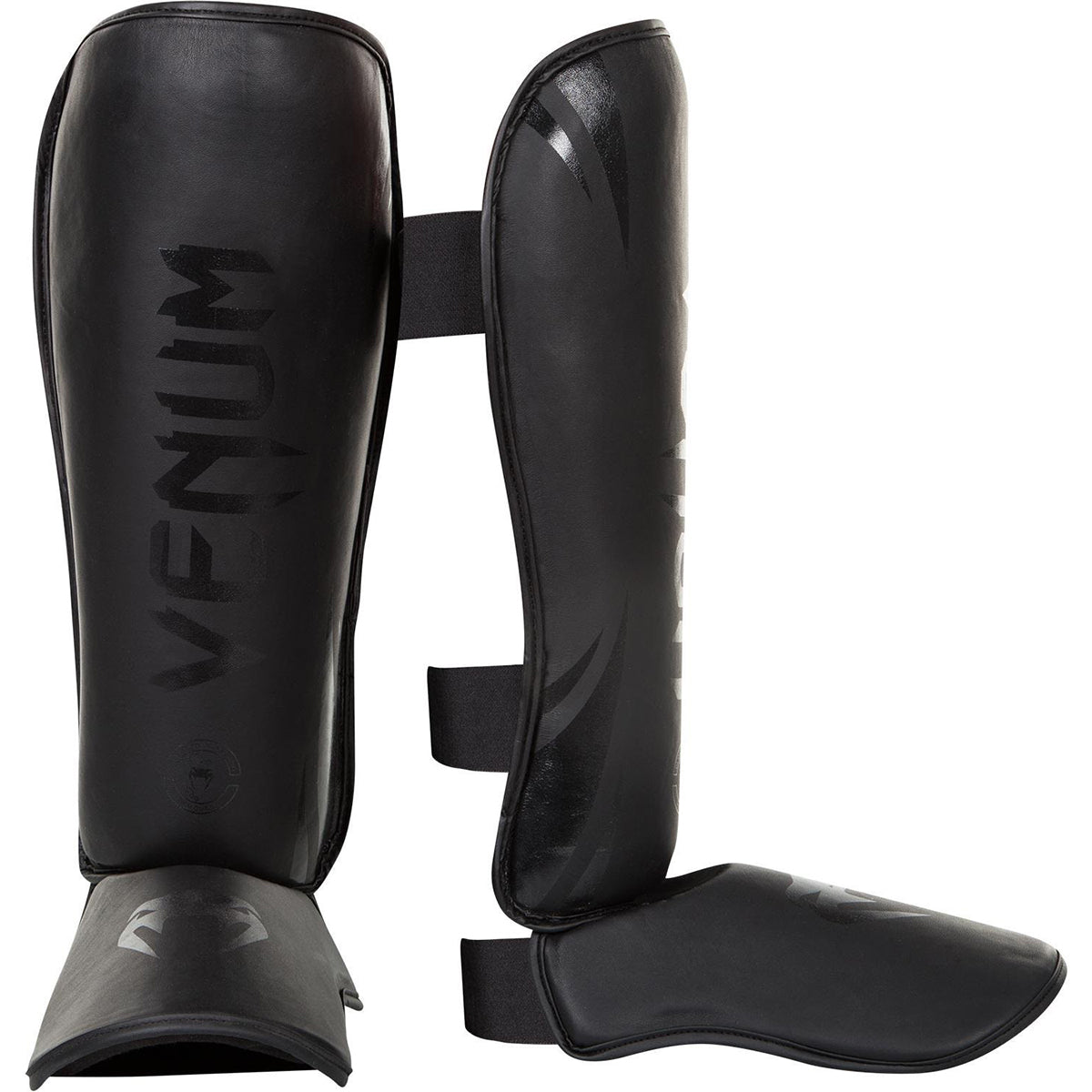 Venum Challenger Skintex Leather MMA Standup Shin Guards - Forza Sports