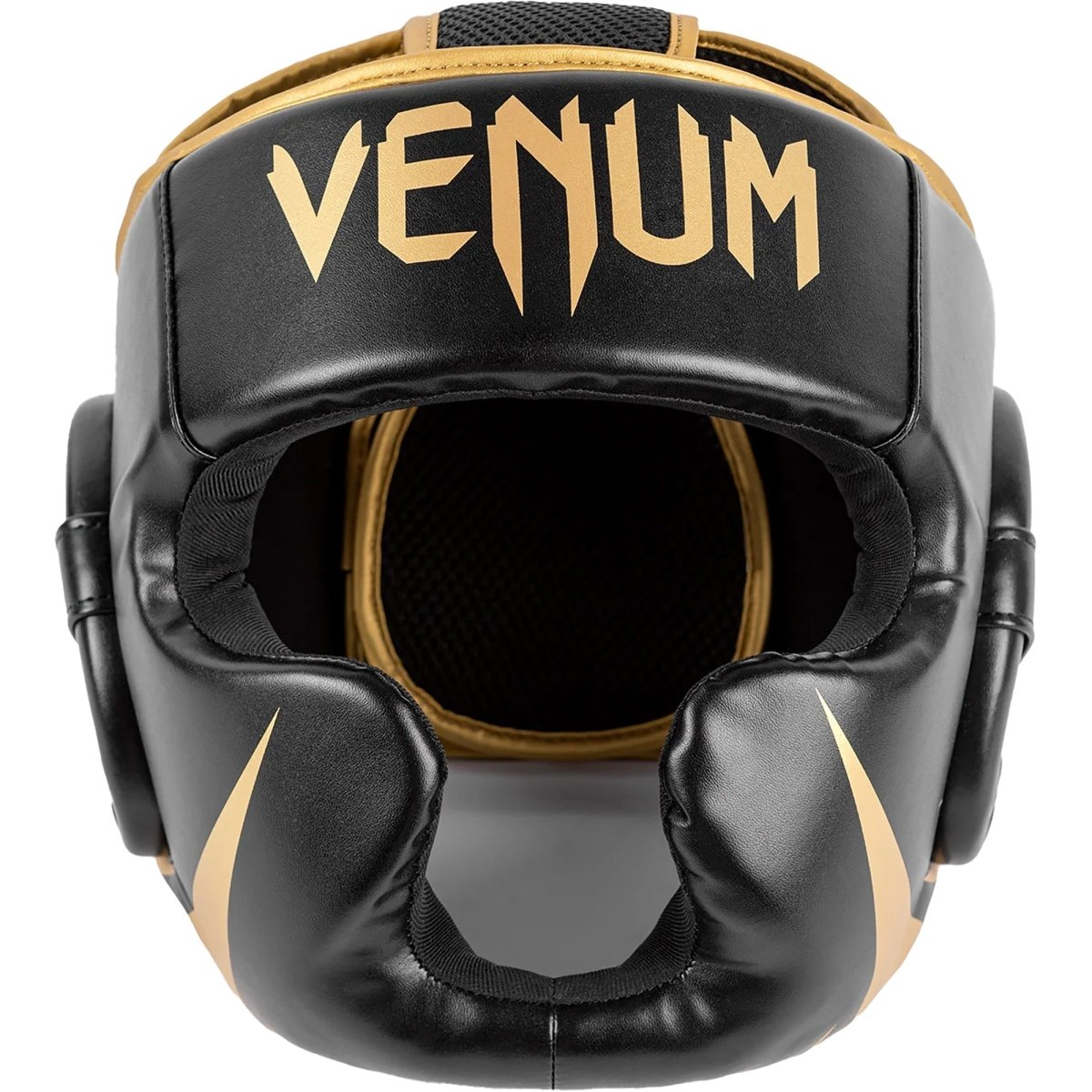 Venum Challenger 2.0 Boxing and MMA Training Headgear - Black/Gold - Forza Sports