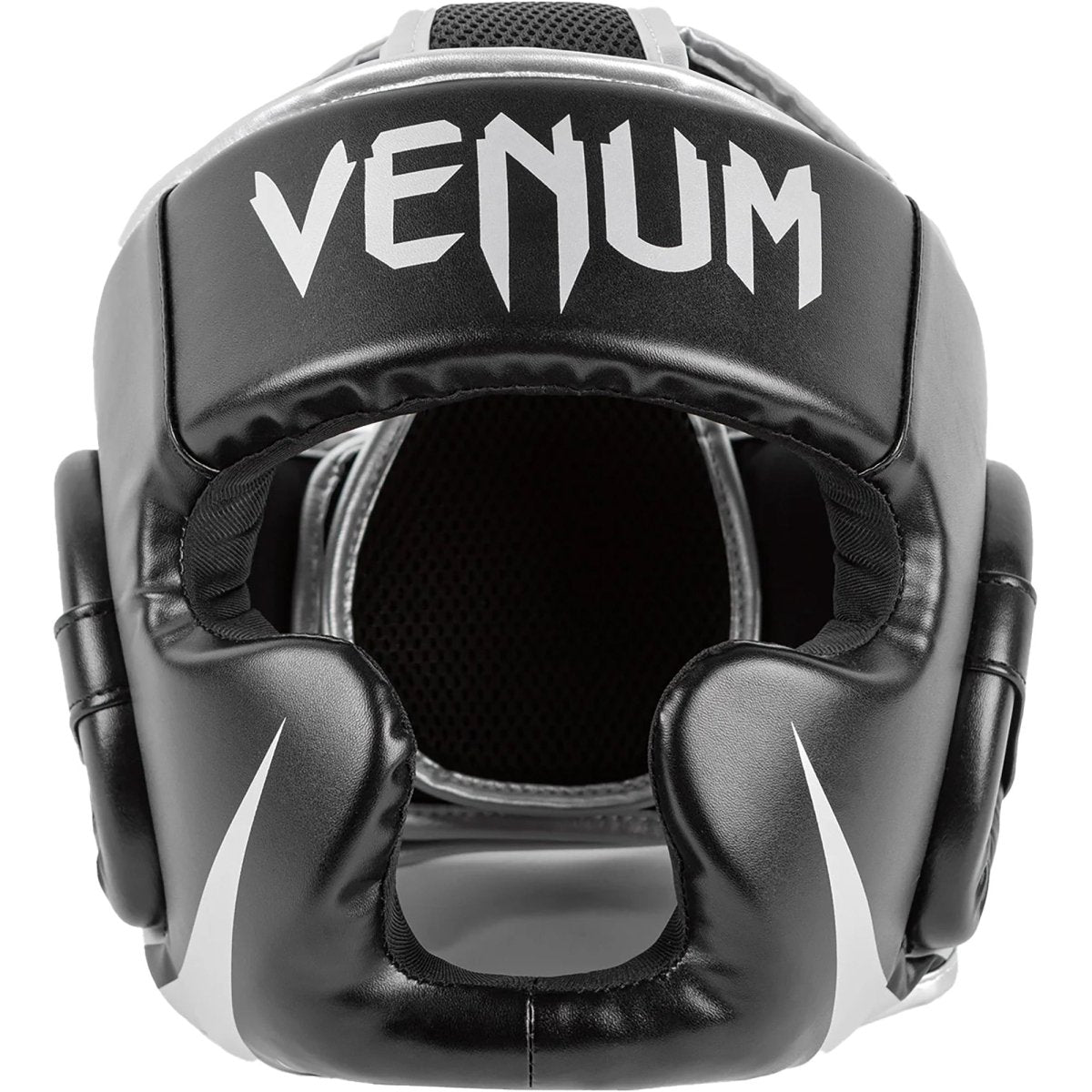 Venum Challenger 2.0 Boxing and MMA Training Headgear - Black/Silver - Forza Sports